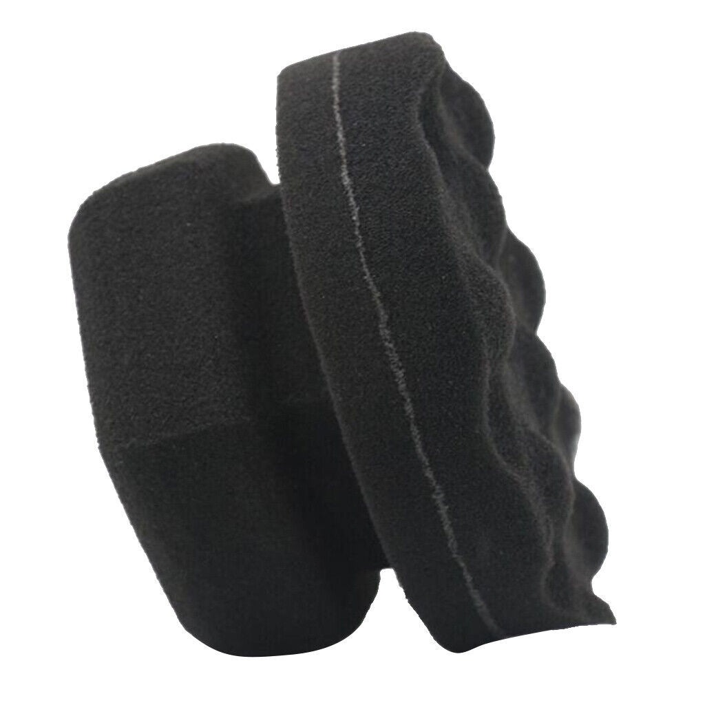 2Pcs/Set Car   Dressing Applicator  Car Sponge Pad Polisher