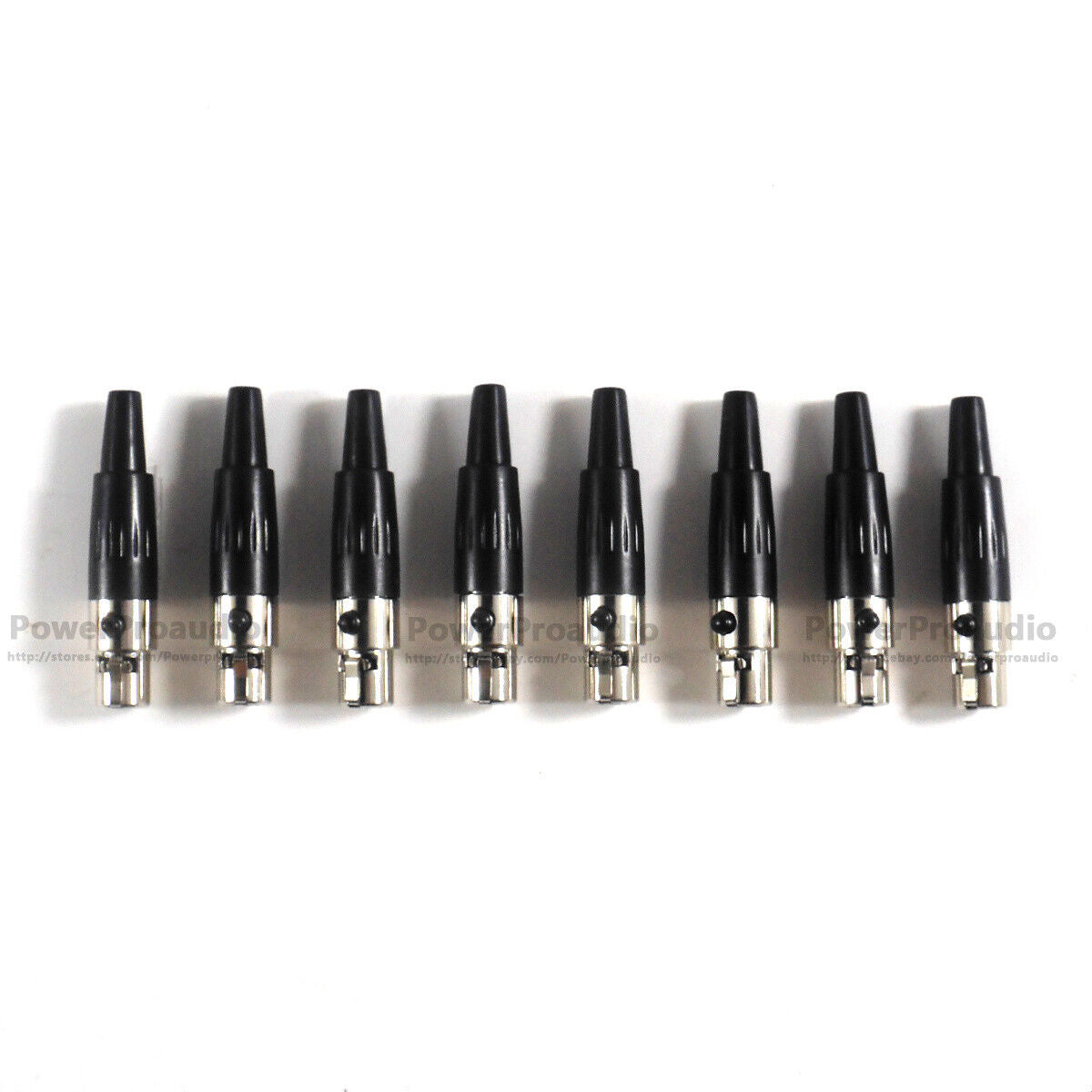 10pcs  XLR 3 Pin Male Plug MIC Microphone Audio Cable Connector fit for AKG