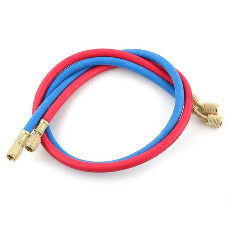 3 Color Refrigerant Tube A/C Charging Hose for Refrigerant R12 R22 R134A 404