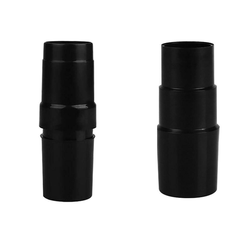 4X Vacuum Hose Adapter Tool 32mm Universal Replacement Connector Black