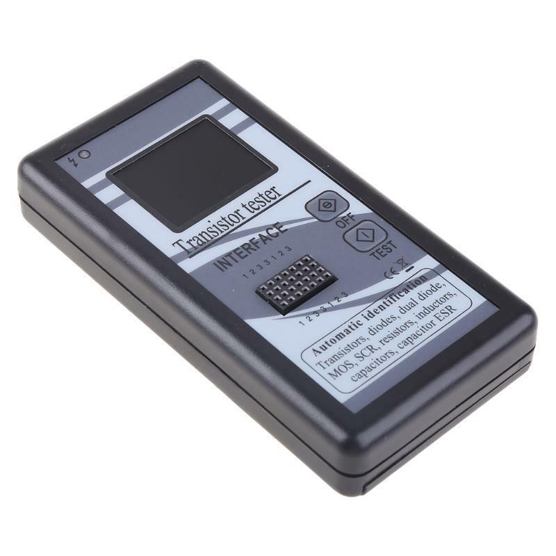 Transistor Tester Diode Resistor Inductance MOS ESR LCR Meter TFT Color Display