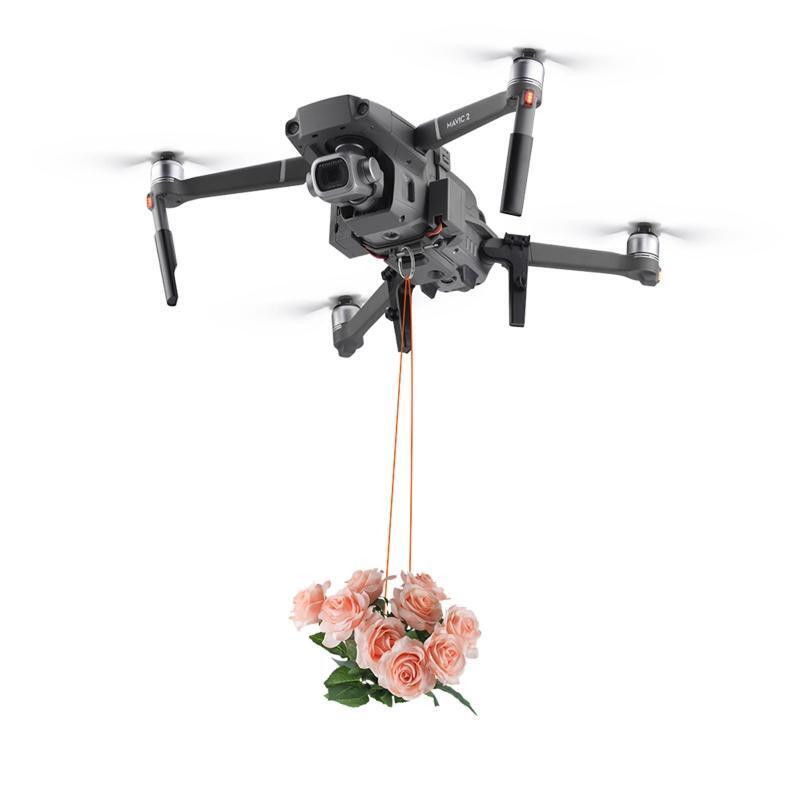 Airdrop System for Mavic 2 Pro/Zoom Fishing Bait Ring Gift Delivery Life Rescue