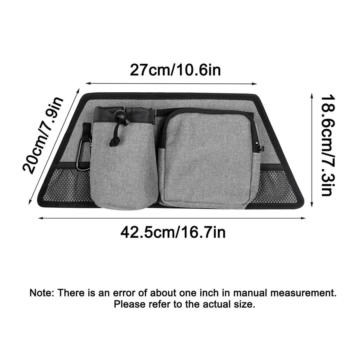 Folding  Side  Multi Pockets Bottle Holder  for Elderly