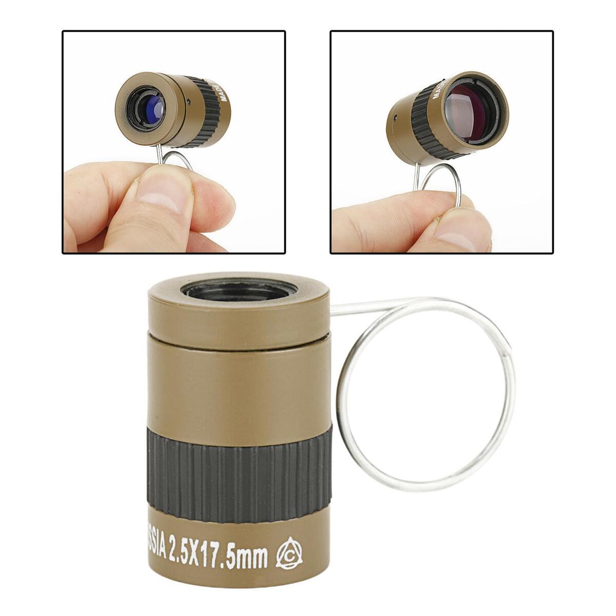 Handheld Mini  , 2.5x17.5mm , with   Compact  for Fishing, Travel ,Hiking,