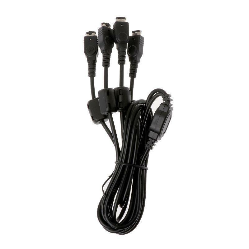 High Quality Cinpel 4 Player Link Cable for Gameboy Advanced SP for GBA GBC SP