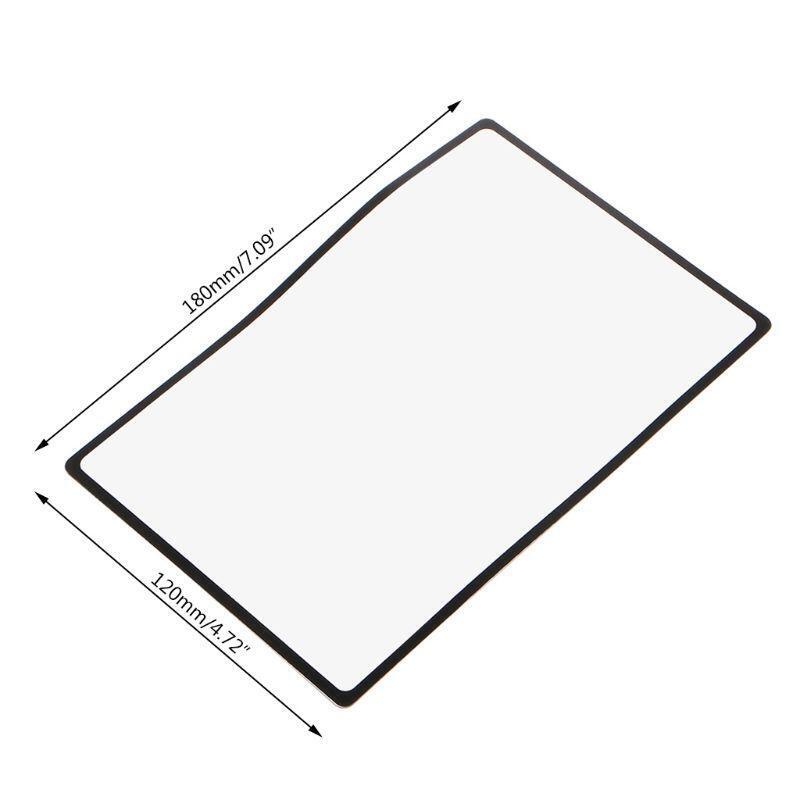 Magnifying 1PC180X120mm A5 Flat PVC Magnifier Sheet X3 Book Page Magnification