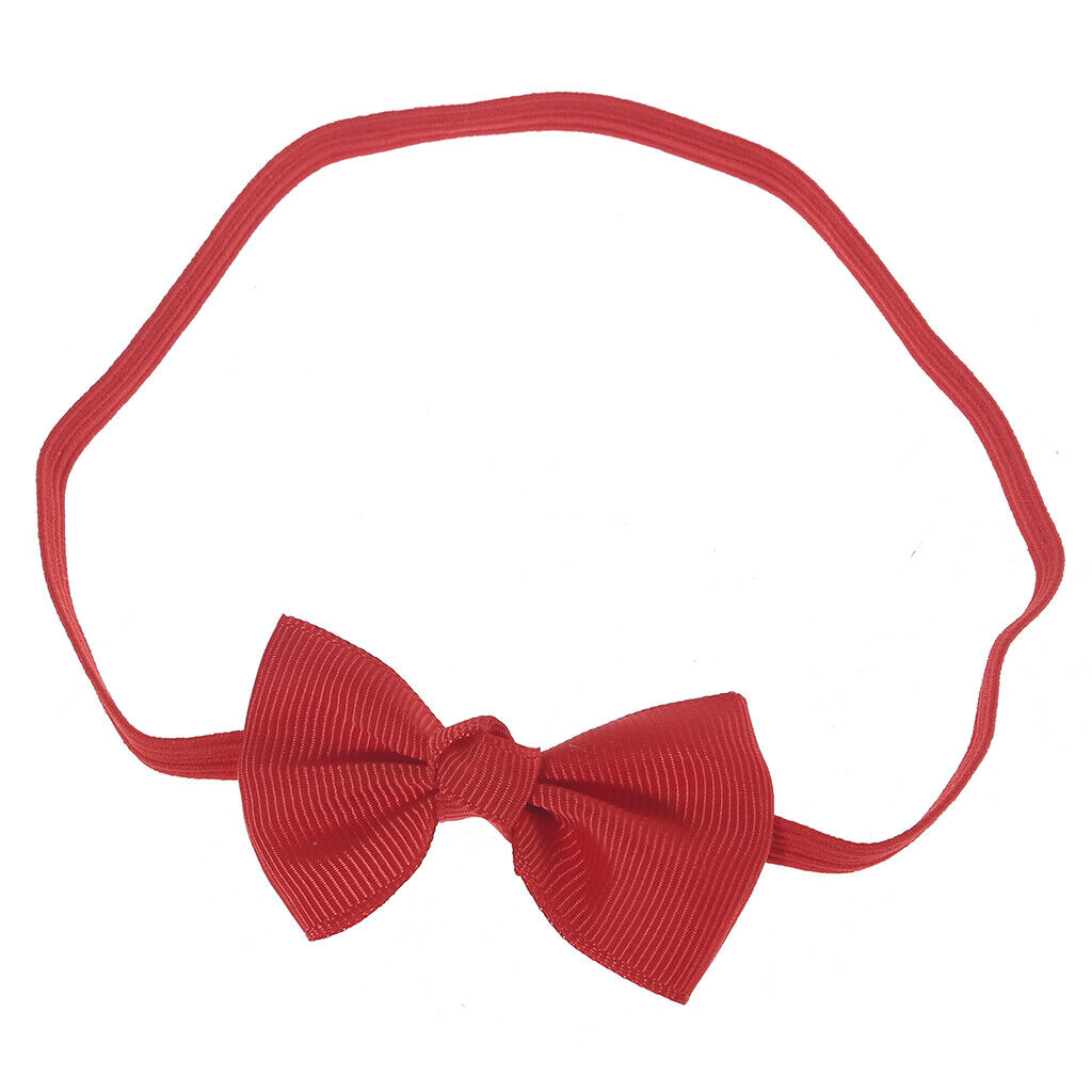 20Pcs Cute Kids Girl Baby Ribbon Toddler Flower Bow Headband Hair Band Headwear