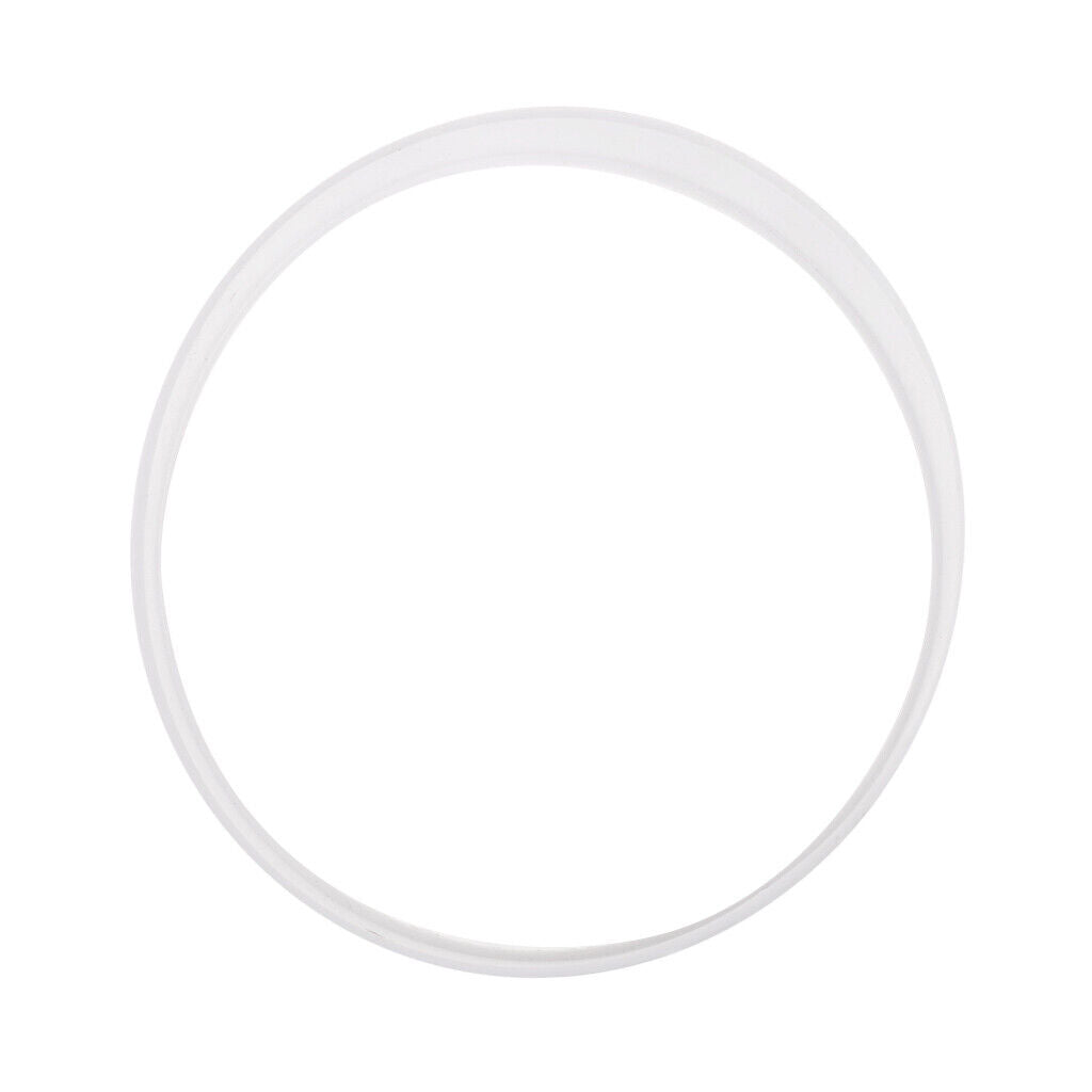 6 Pieces White Plastic  Putting Cup Ring Golf Field Equipment 11cm