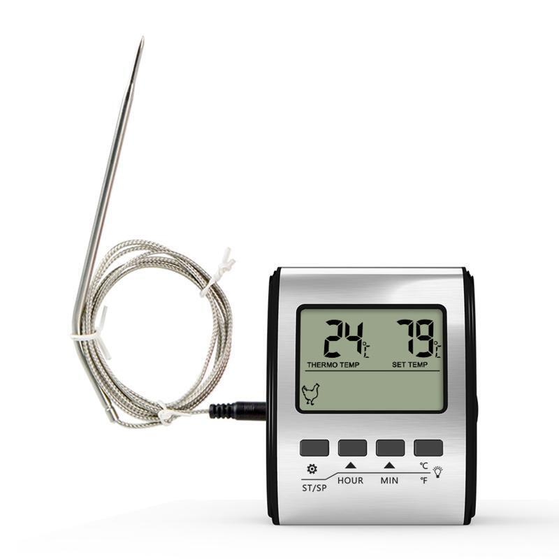 Digital Meat Thermometer for Cooking & Grilling BBQ Food Thermometer w/ Backlit