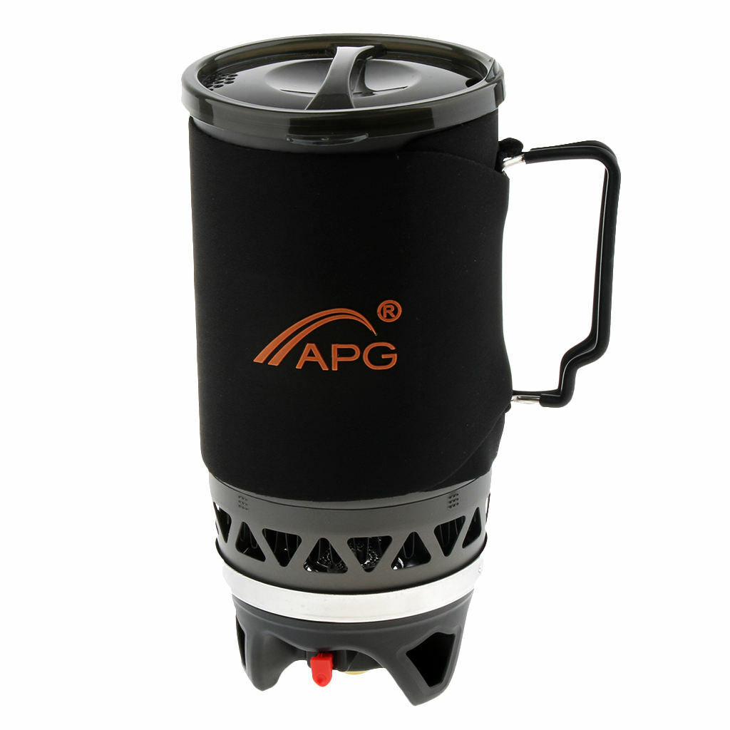 Gas Cooker | Portable Propane Camp Stove with Pot And Bag of