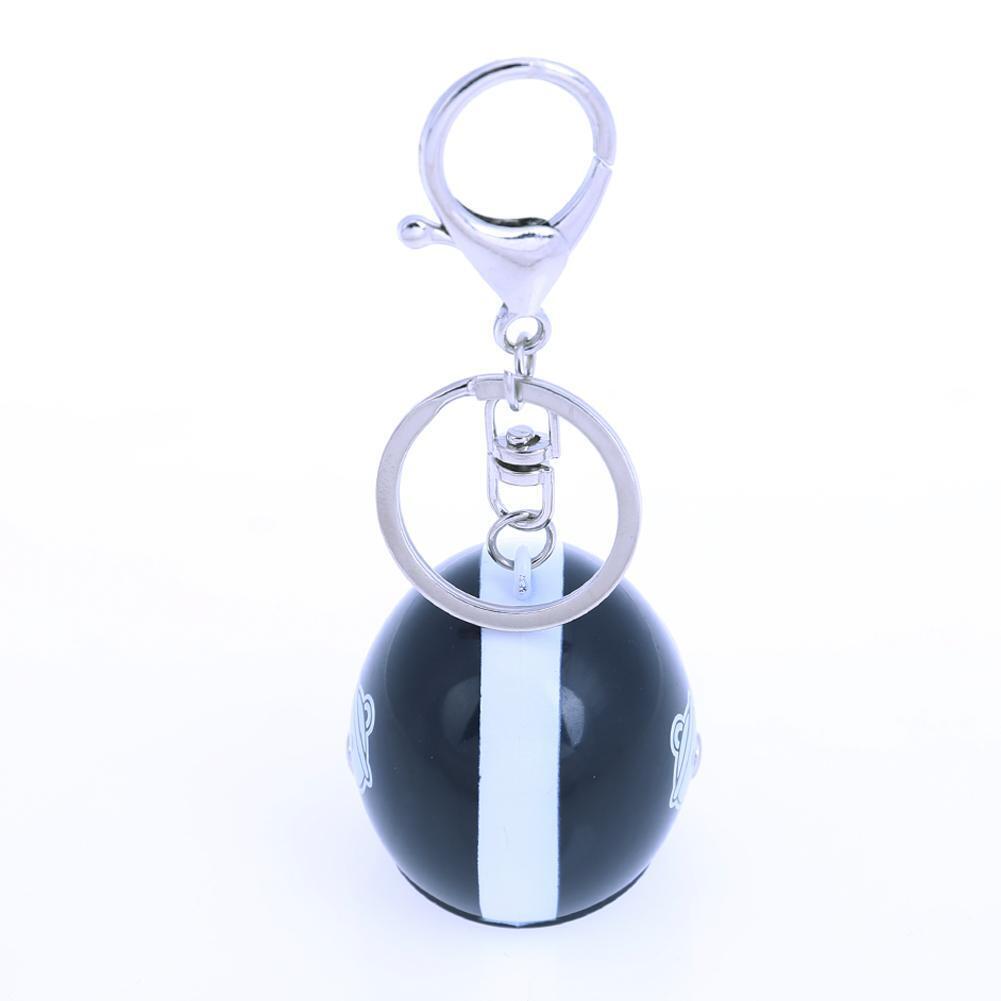 Motorcycle Helmets Key Chain Women Men Cute Safety Helmet Car Keychain(2)