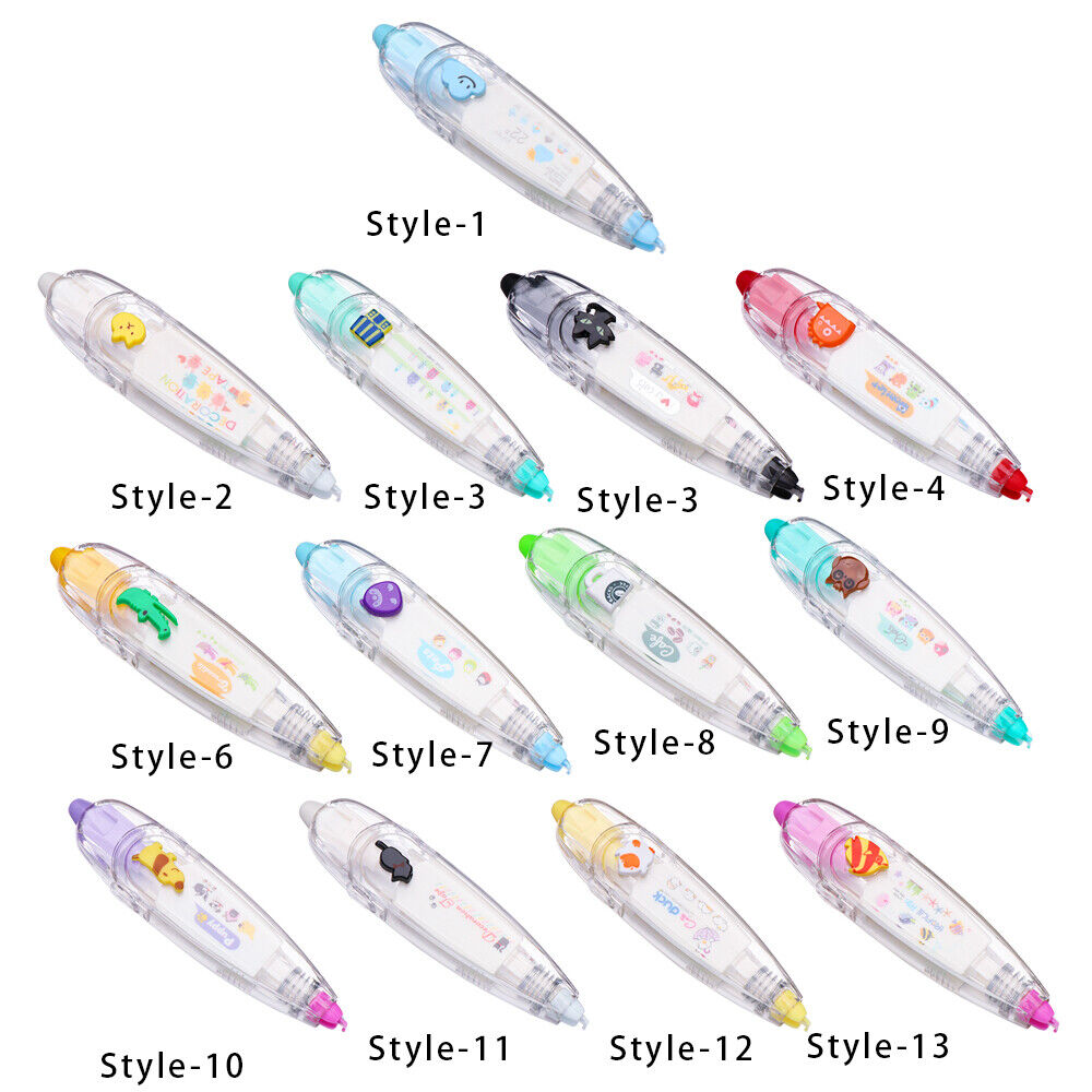 Push Hand Account Stationery Correction Tape Learning Supplies Diary Decoration