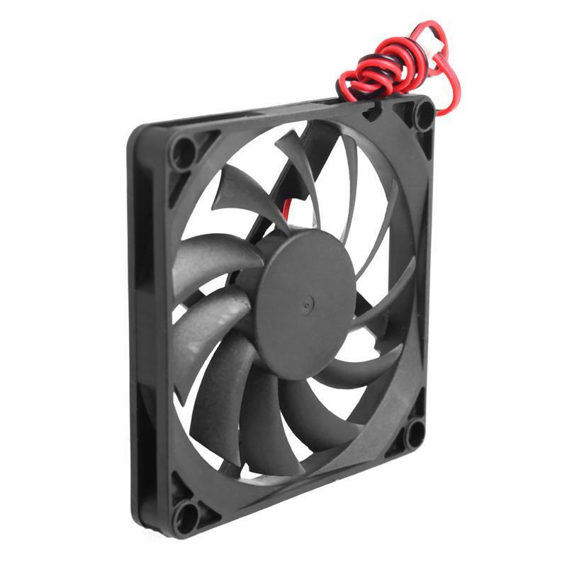 8010 DC Brushless Fan 8CM Cooling 80mm DC12V 0.15A Cooler Fan 80X80X10mm 2Pin