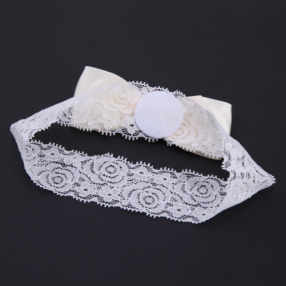 1pc Korean Baby Fashion Girls Photography Bowknot Headband Hair Band(Beige)