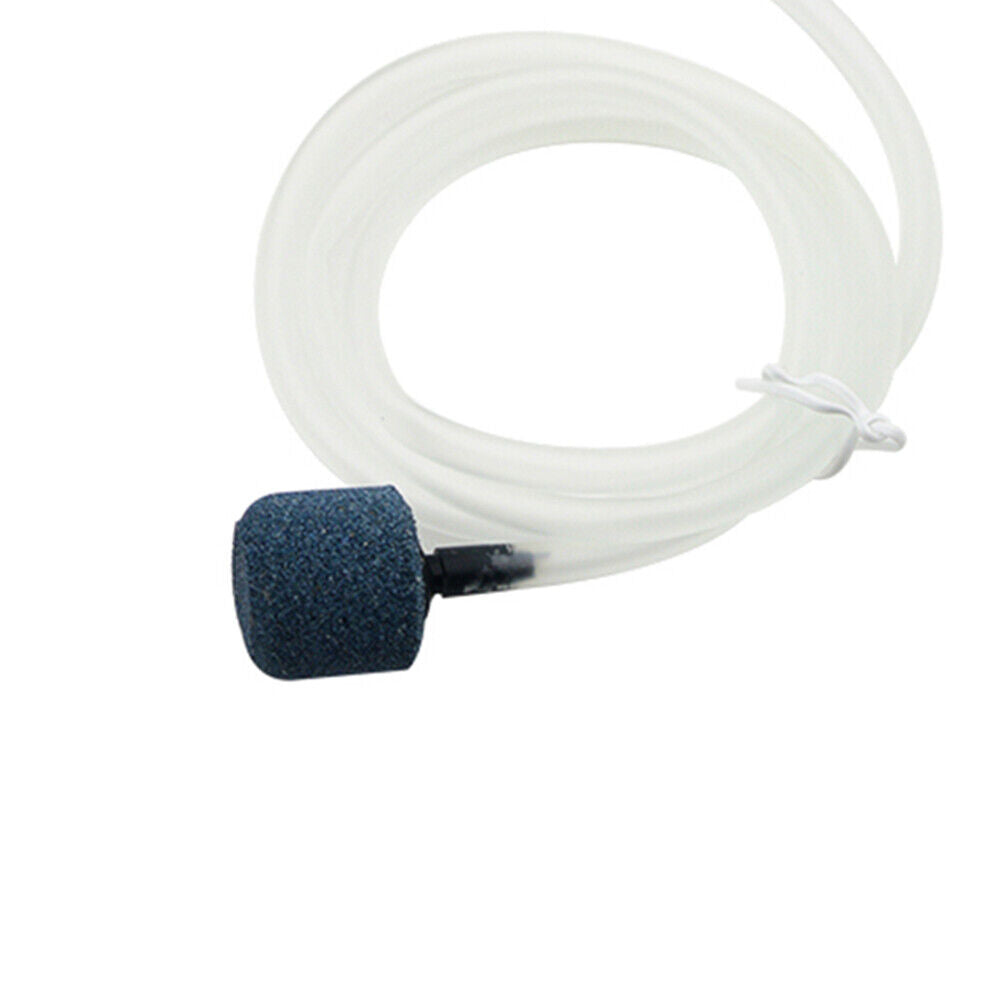 Aquarium Oxygen Air Pump Fish Tank Silent Air Compressor Aerator (White)