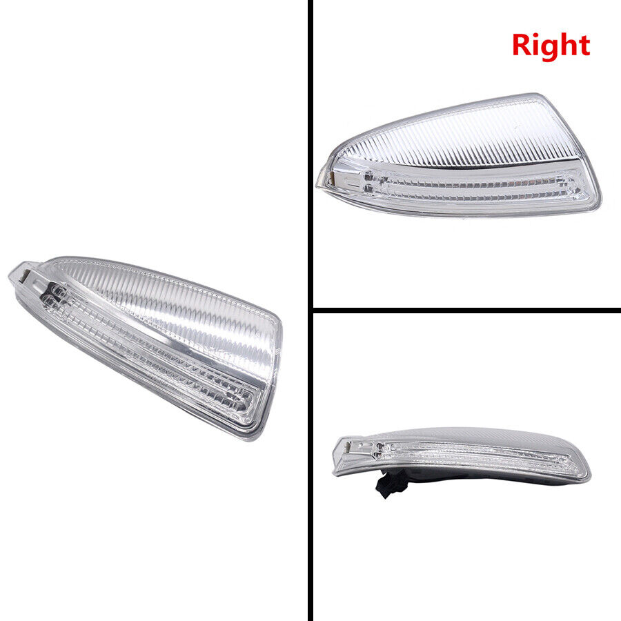 Turn Signal Yellow Light Rear View Mirror Car Accessory For 12-15 C63 AMG Sedan
