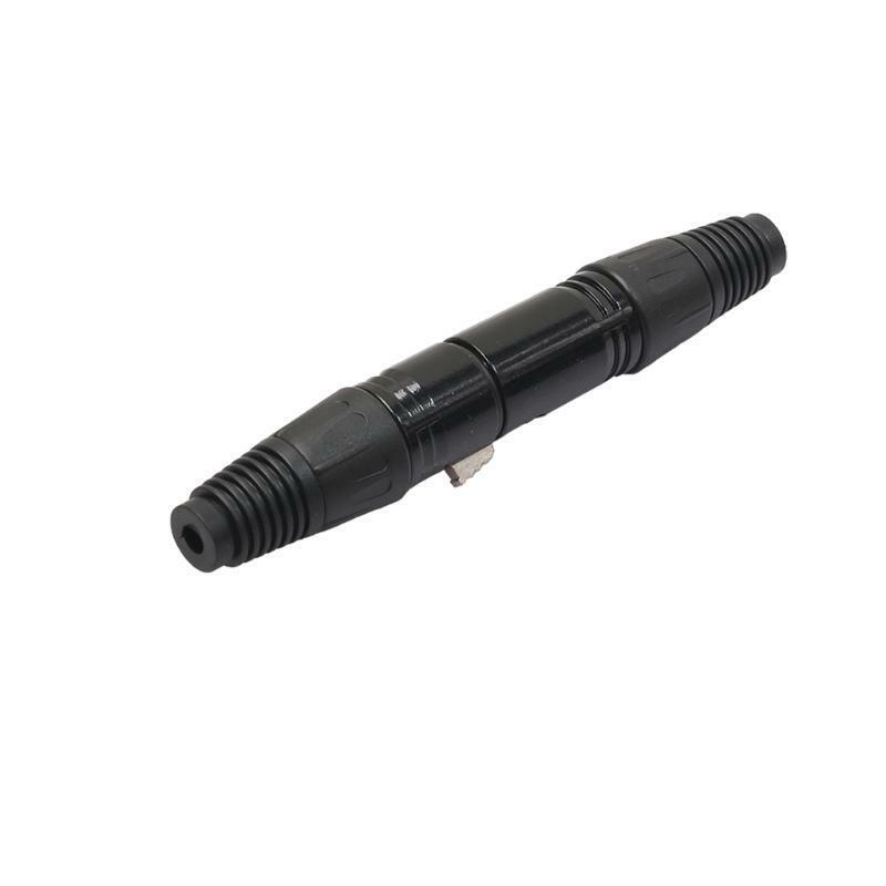1 Pair XLR 3 Pin Male Plug + Female Jack Microphone MIC Audio Connector Adapter