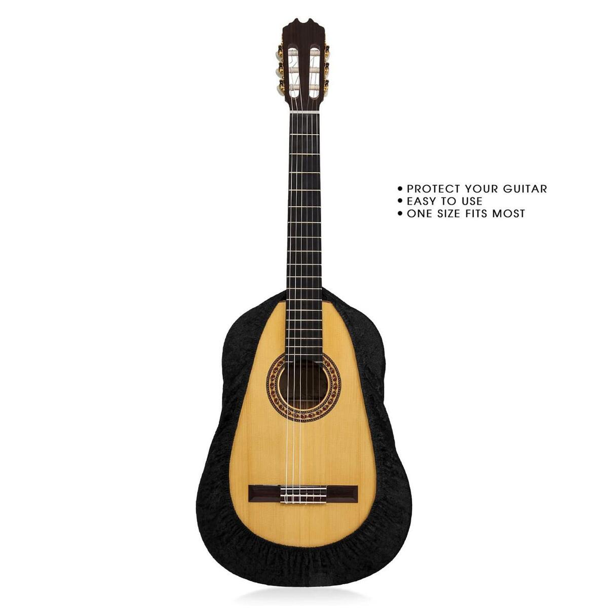 Stretch Guitar   Cloth  Sleeve Acoustic Electric Guitars Black