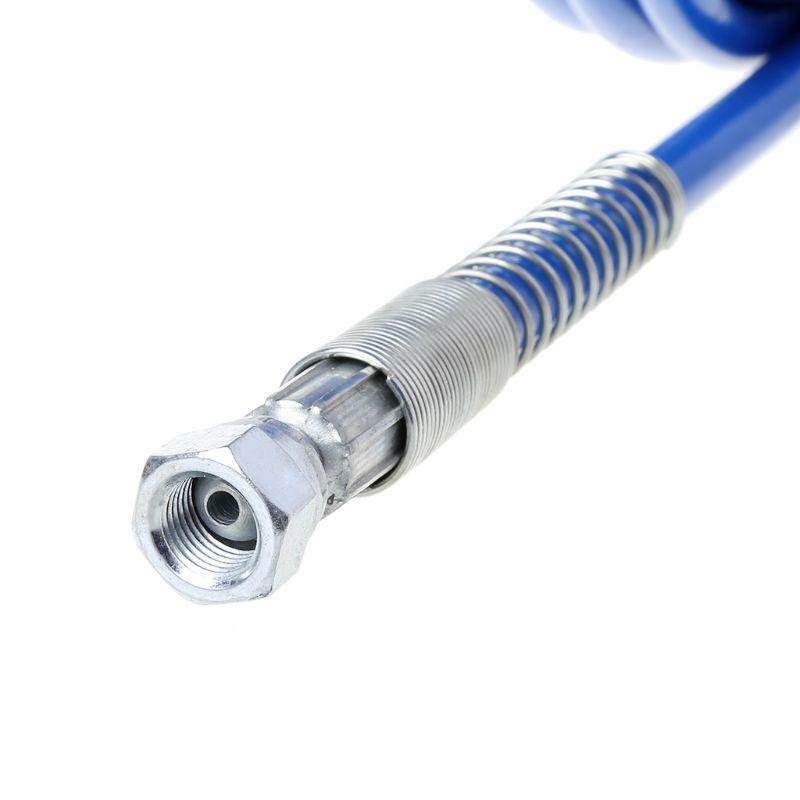 10m Airless Paint Spray Hose Tube Pipe 5000PSI Sprayer Fiber For Sprayer Gun New