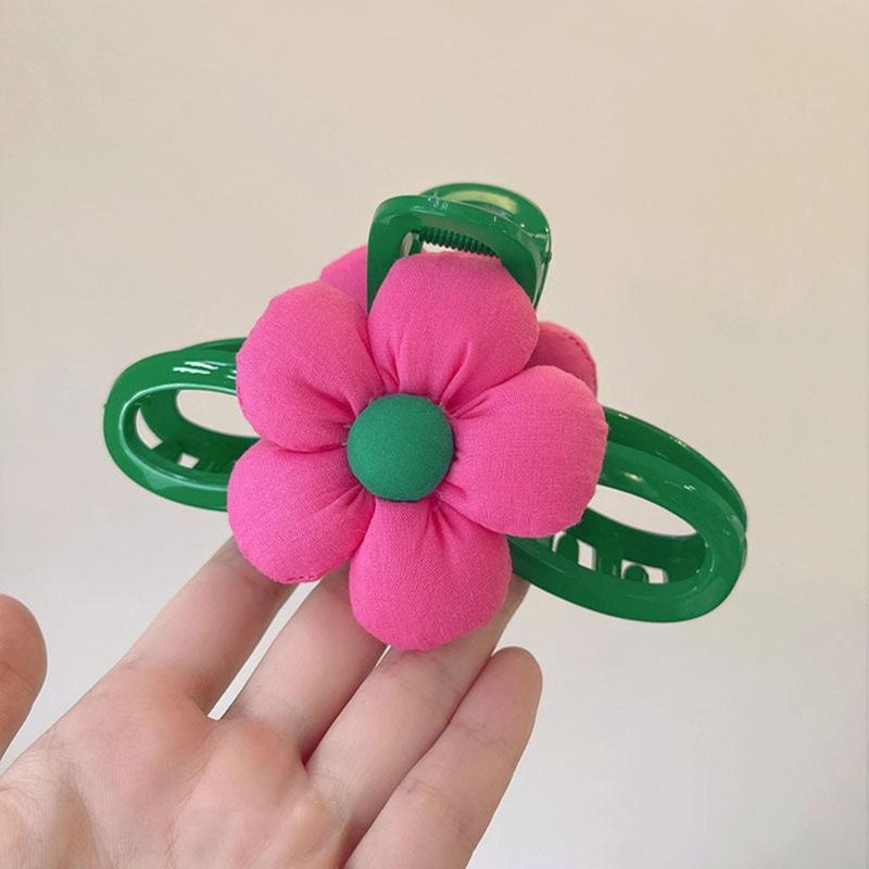 Stylish Flower Hair Clip Shark Clip Hair Clips Hairpin Clip for Valentine's Day