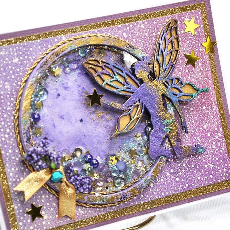 Fairy Angel Set Cutting Dies Stencil Scrapbooking DIY Album Stamp Paper Card