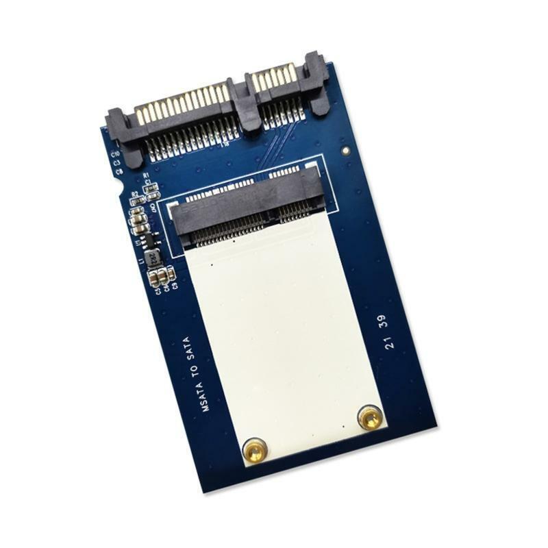 2.5" Sata to MSATA SSD PC Host Transition Adapter Solid State Disk Card 750Mb/s