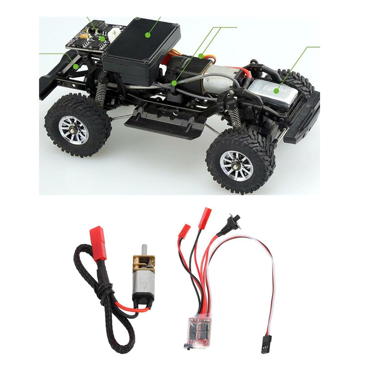 RC N20  Motor and 30A ESC for  1/35 DIY Modified  Car