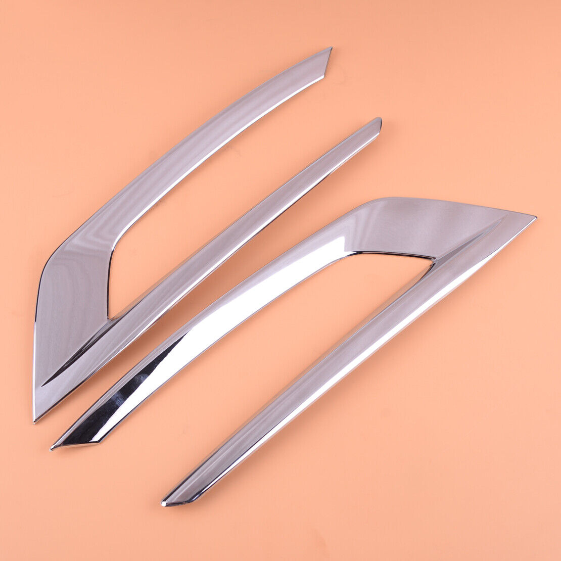 Fog Light Lamp Fit for Volvo XC60 2018 Cover Trim 2pcs Front Decoration Car Lid
