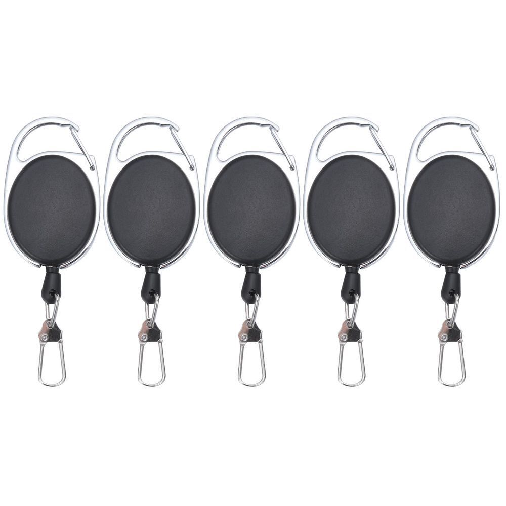 Belt Bag Accessories Key Ring Buckle ID Card Holder Name Tag Badge Reel