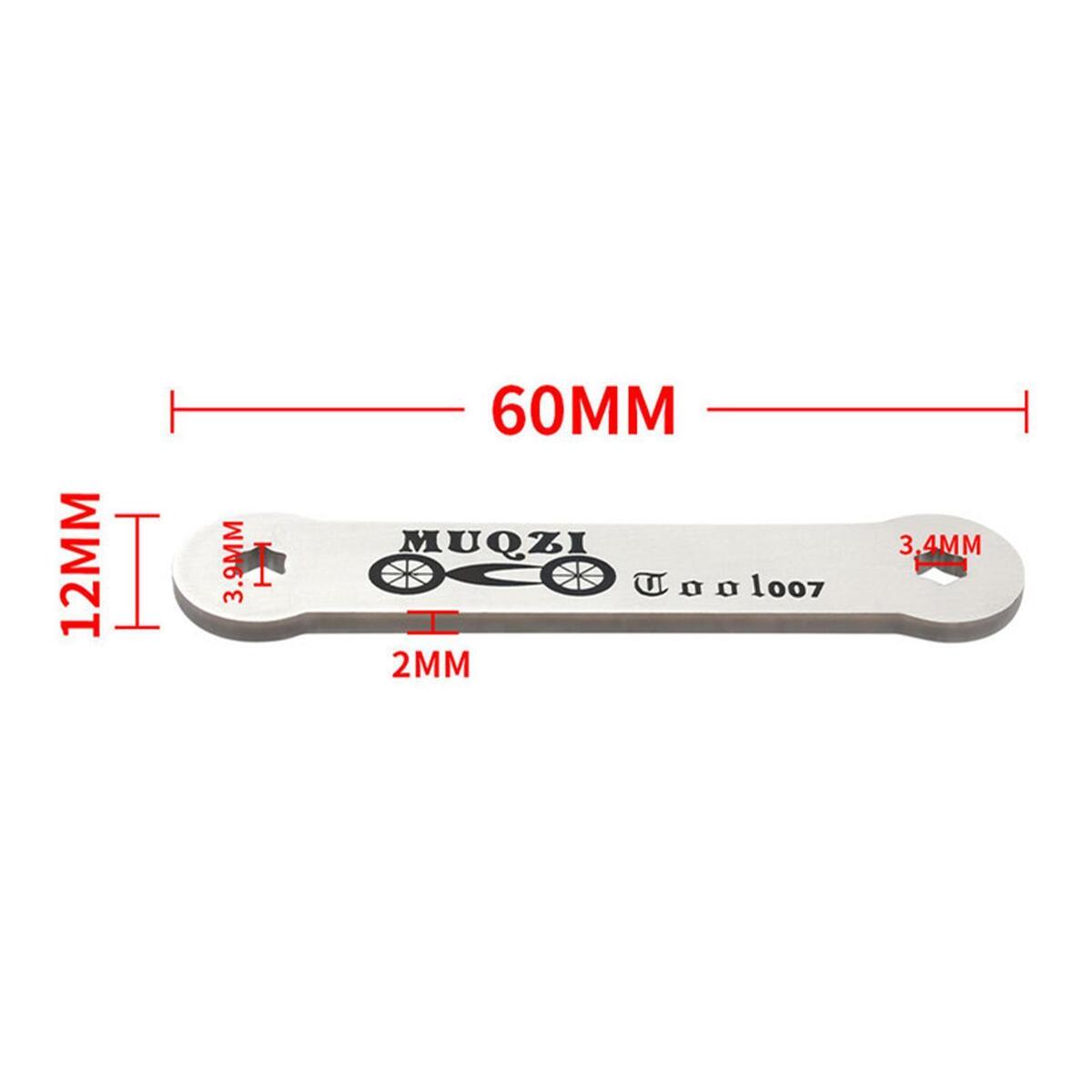 Set of 5 Bike Pedal Wrench Removal Tool Anti-Rust High-Quality for Biking