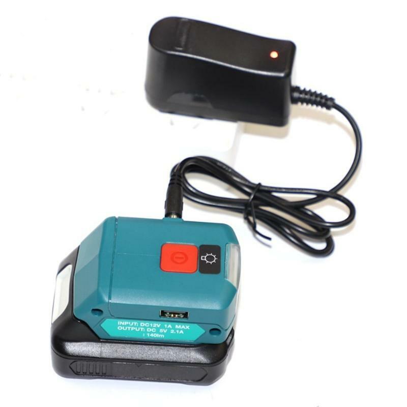 Portable LED Light Rechargeable Flashlight Working Lamp Adapter for MT1015 ML103