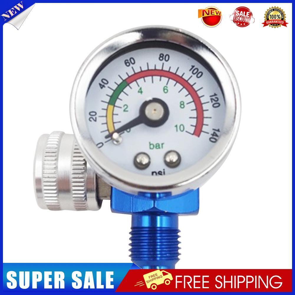 Spray Gun Adjust Air Pressure Regulator Gauge for Car Auto Repair Painting