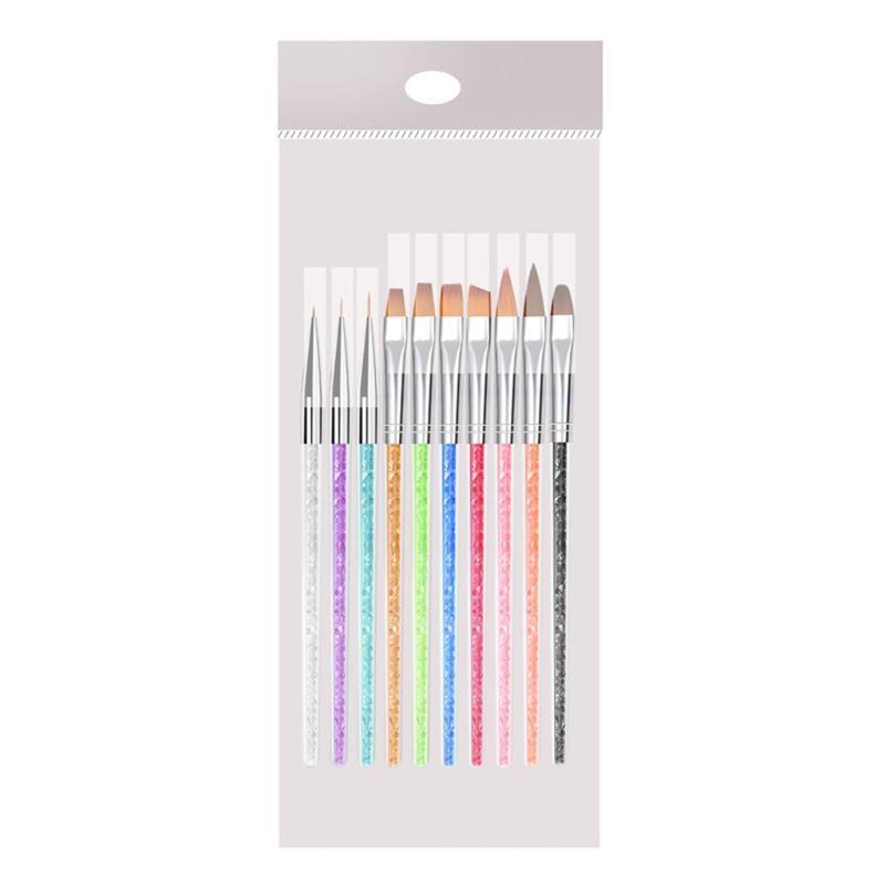 Gel Nail Art Brushes Ball tip pen for Nail Art for Home Use and Professional