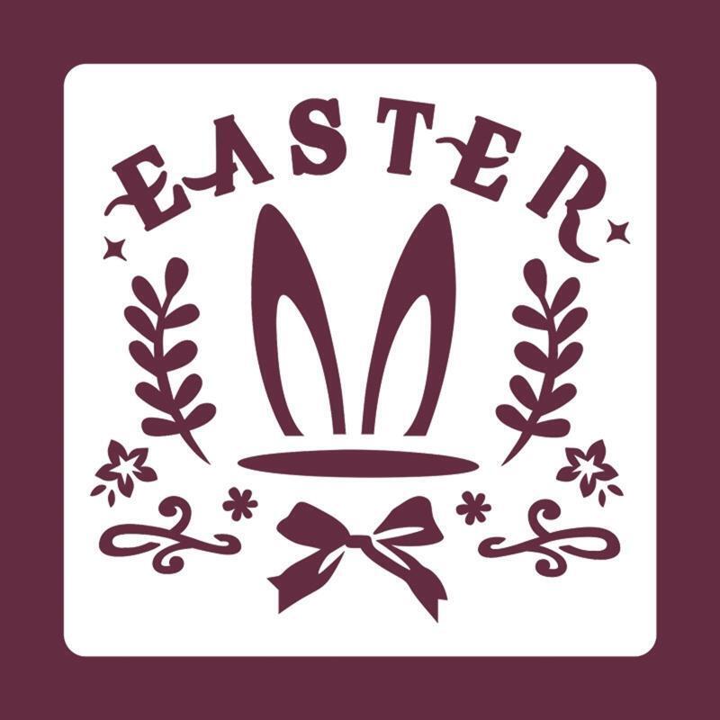 15Pieces Easter Painting Template Drawing Stencil for DIY Craft Furniture Decors