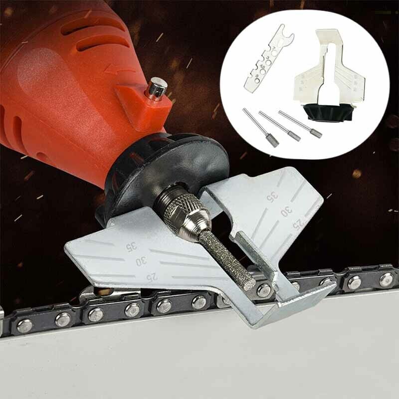 Chainsaw Sharpener Electric Grinder Chain Saw Grinder File Bit Tool Attachment