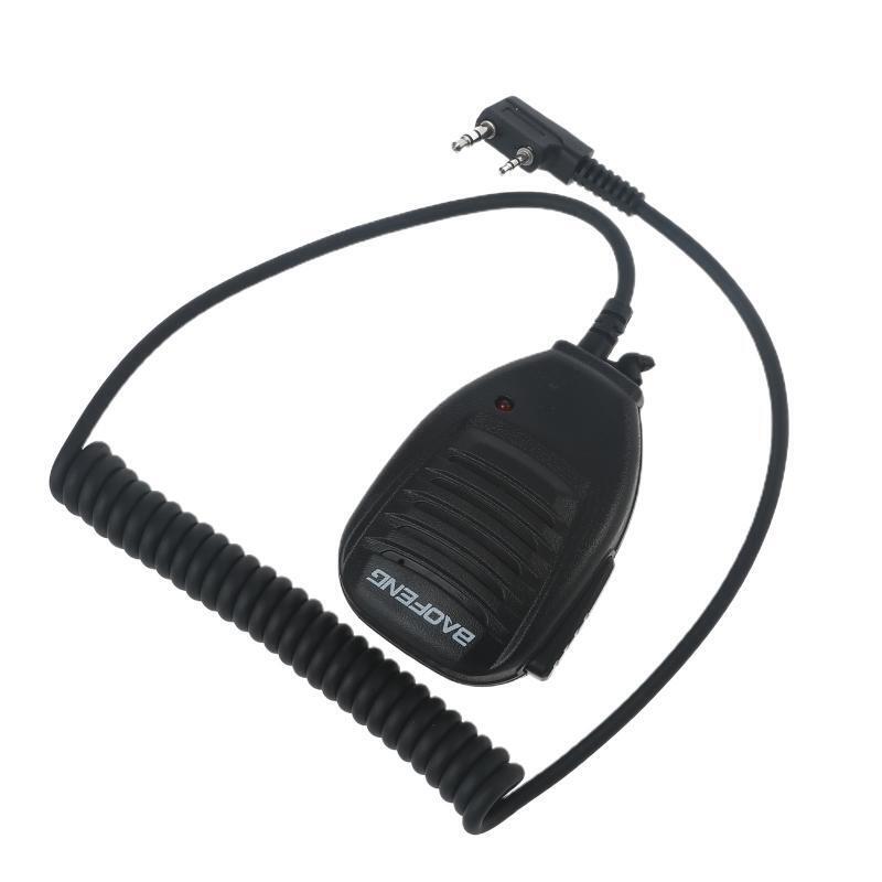 Speaker Mic for Baofeng Walkie 2 Pin Microphone for Baofeng Radios UV-5R BF-888S