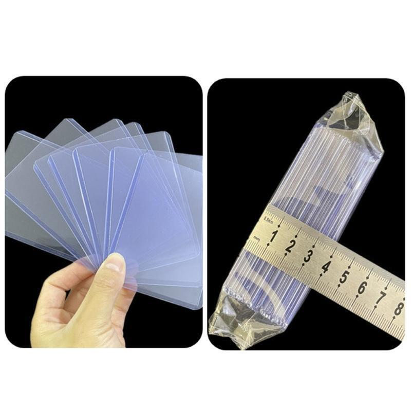 25 Pieces Clear Cards Sleeves Standard Size Board Game Card Sleeves Card Bag
