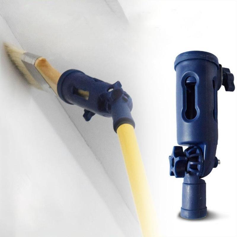 Paint Roller Adapter Clamping Painting Tool Wall Ceiling Paint Brush Extender
