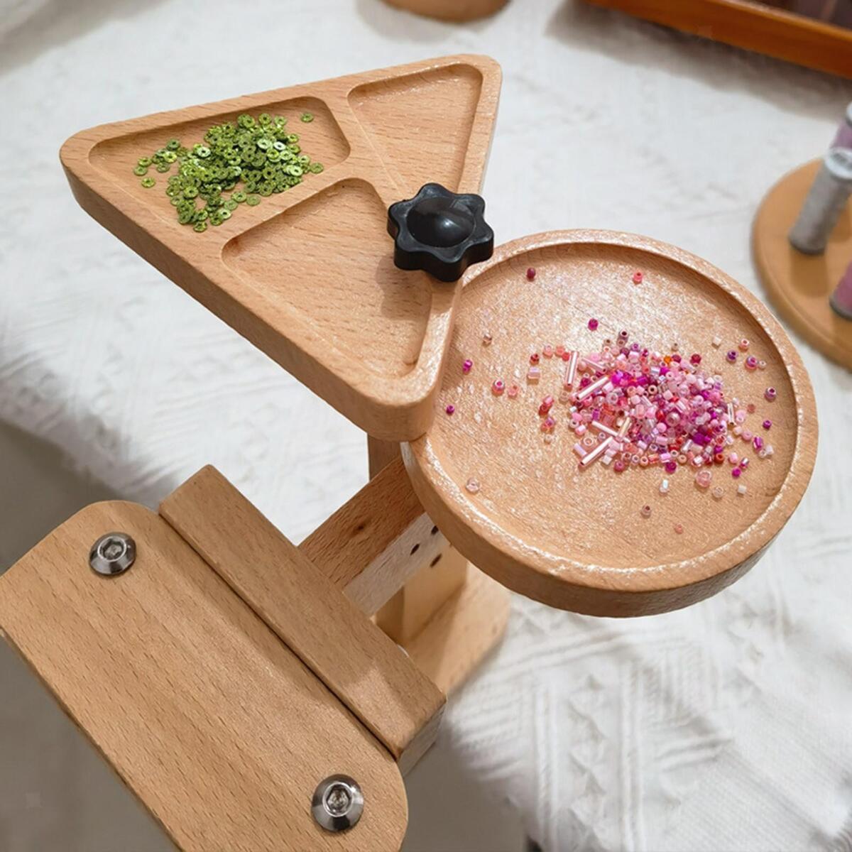 Embroidery Hoop Holder with Table Clamp 360 Degree Rotation Adjustable for