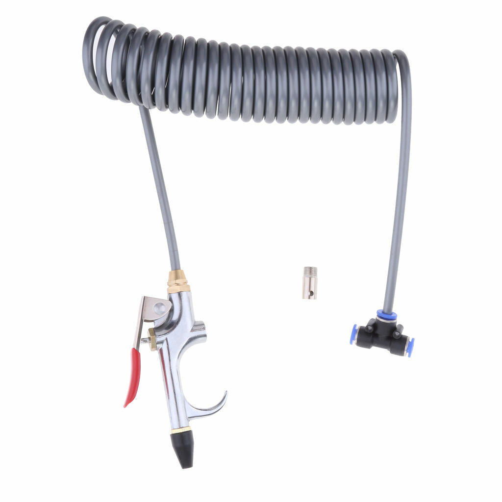 Cleaning  Hose 3.5m   With 2 Nozzles Fittings 1/4Inch Air