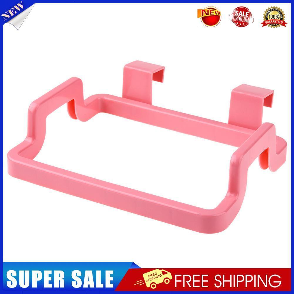 Portable Garbage Trash Bag Holder Incognito Cabinets Cloth Rack(Pink)