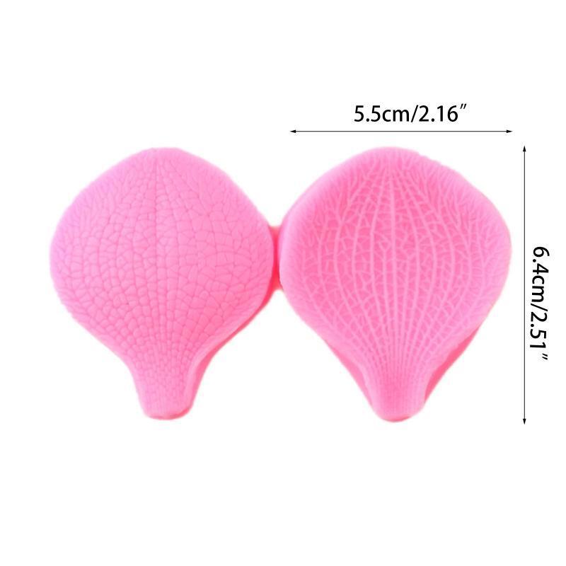 Silicone Molds Chocolate Mold Fondant Cake Moulds DIY Orchid Petals Shaped