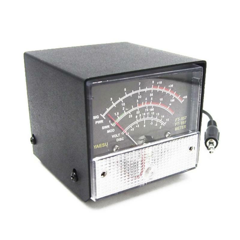 External SWR Power Meter Receive Emission Display Metal Case for FT-857 FT-897