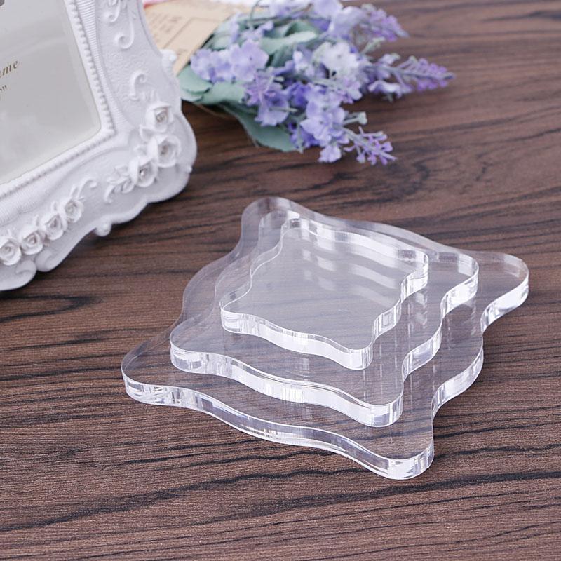 Transparent Stamp Acrylic Pad DIY scrapbooking Color Process Essential Tools