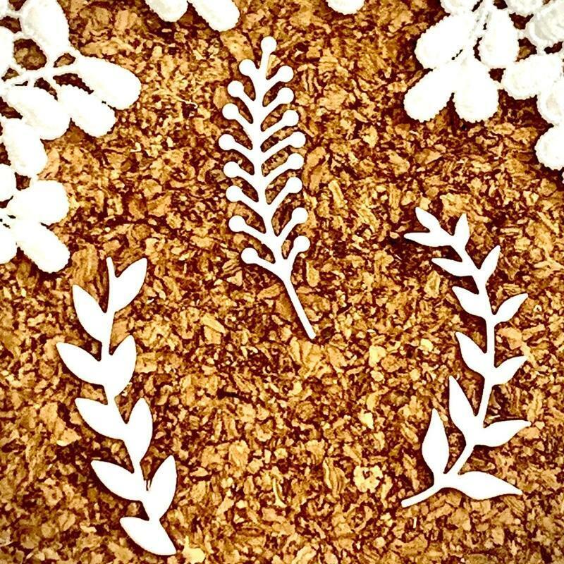 Leaves Metal Cutting Dies Stencil Scrapbooking DIY Album Stamp Paper Cards