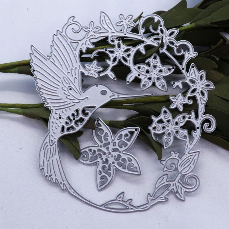 Hummingbird Garland DIY Handicrafts Cutting Dies Metal Cutting Stencils Stamp