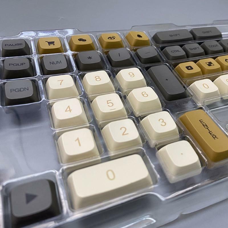 125Keys/Set Dye Sublimation Keycap XDA Profile Mechanical Keyboard PBT Keycap
