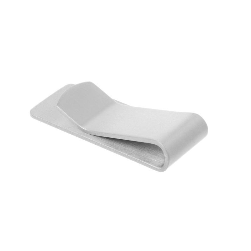 New Stainless Steel Money Clip Durable Metal Pocket Holder Wallet Credit Card