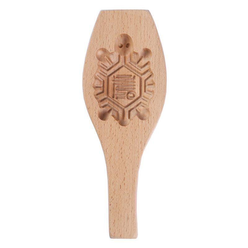 Wooden Mooncake Biscuit Cake Pumpkin Pie Mold DIY Baking Pastry Fondant Decor