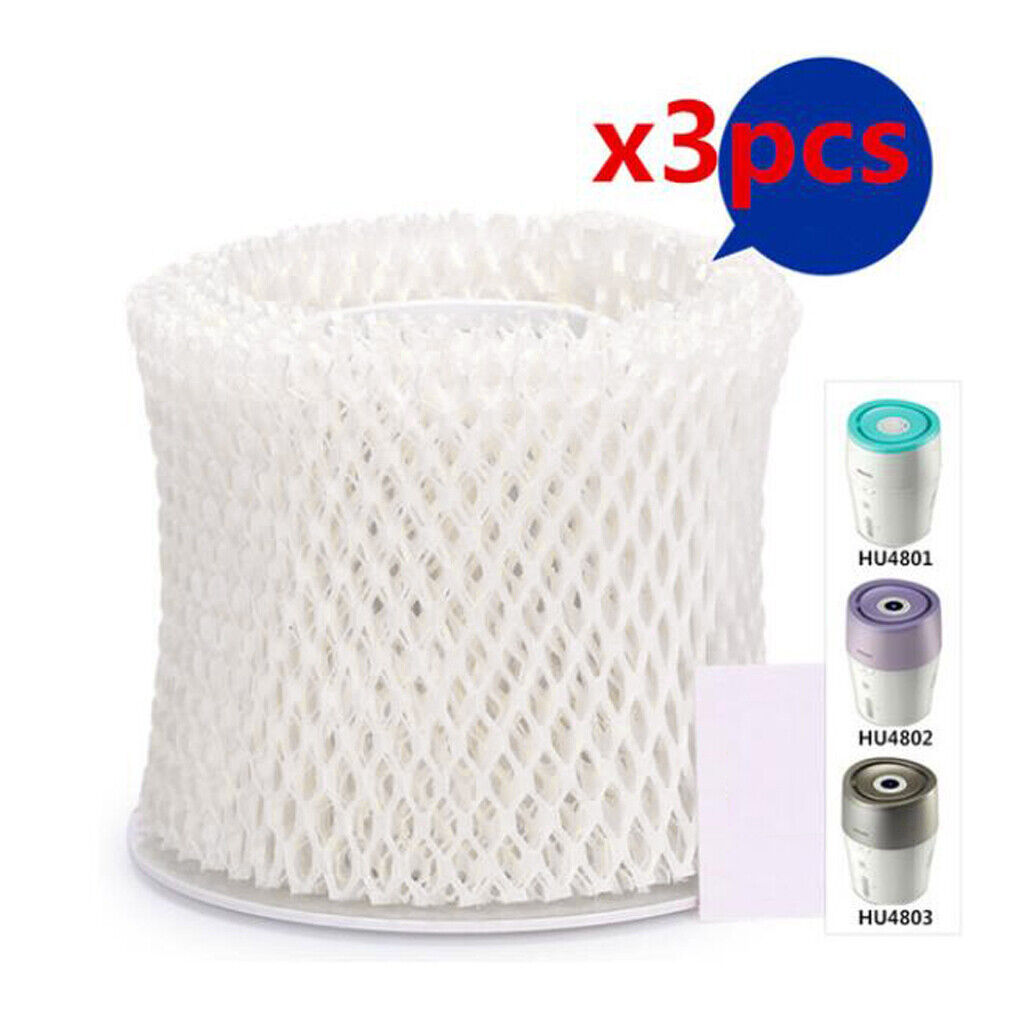 3 Pieces Replacement Air Humidifier Filter for  HU4801 HU4802 HU4803